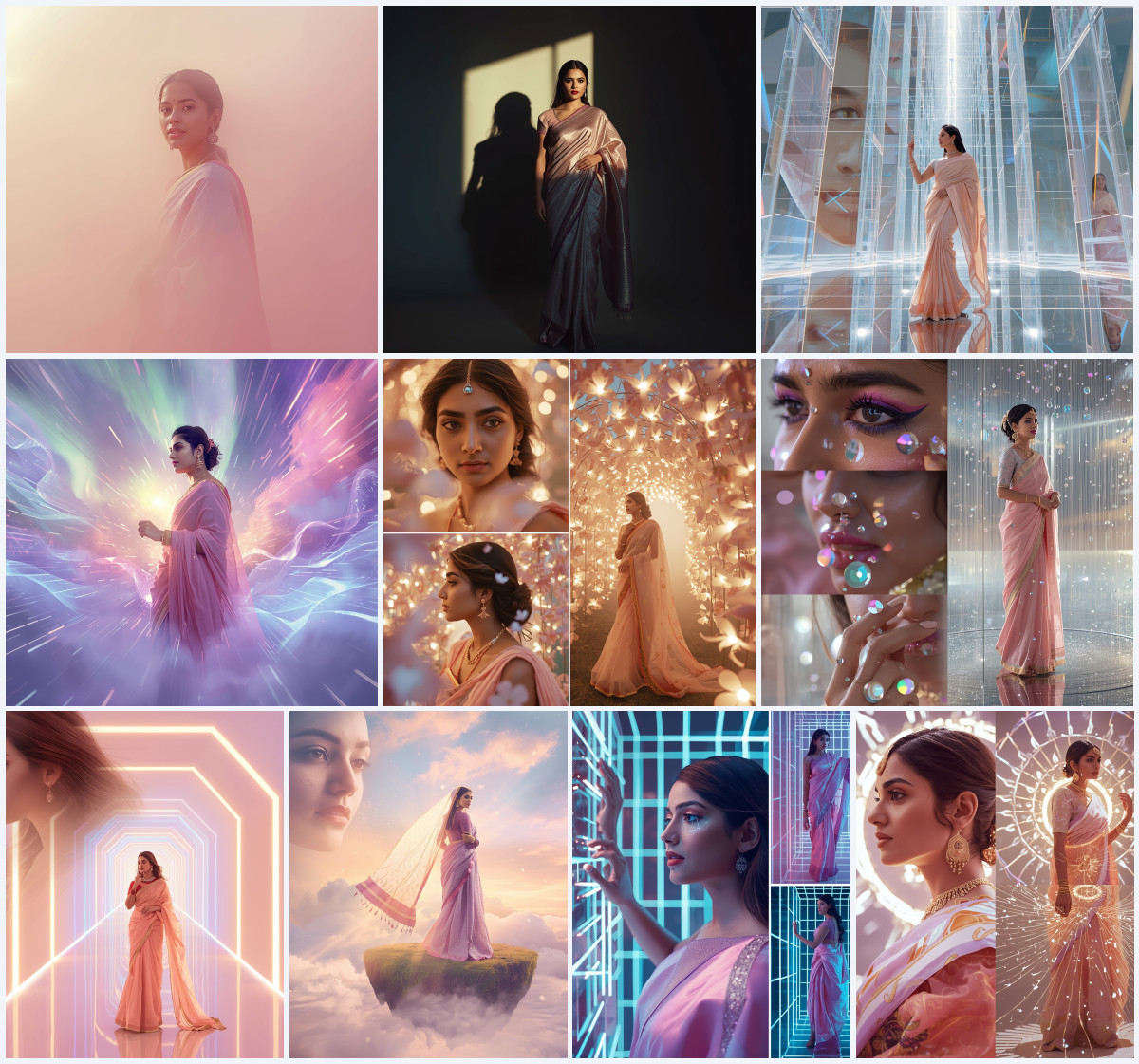 10+ Festive Saree AI Prompts to Create Bright Celebration Looks with Premium Styling - Main Thumbnail