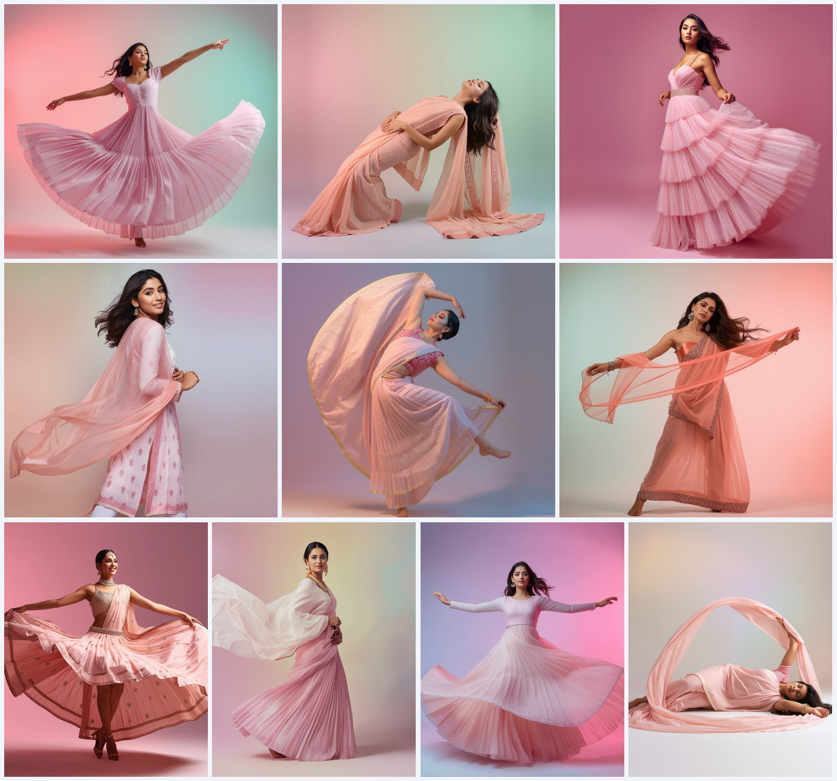 10+ Saree AI Prompt to Create High Quality Ethnic Photos with Soft Light and Premium Instagram Aesthetic - Main Thumbnail
