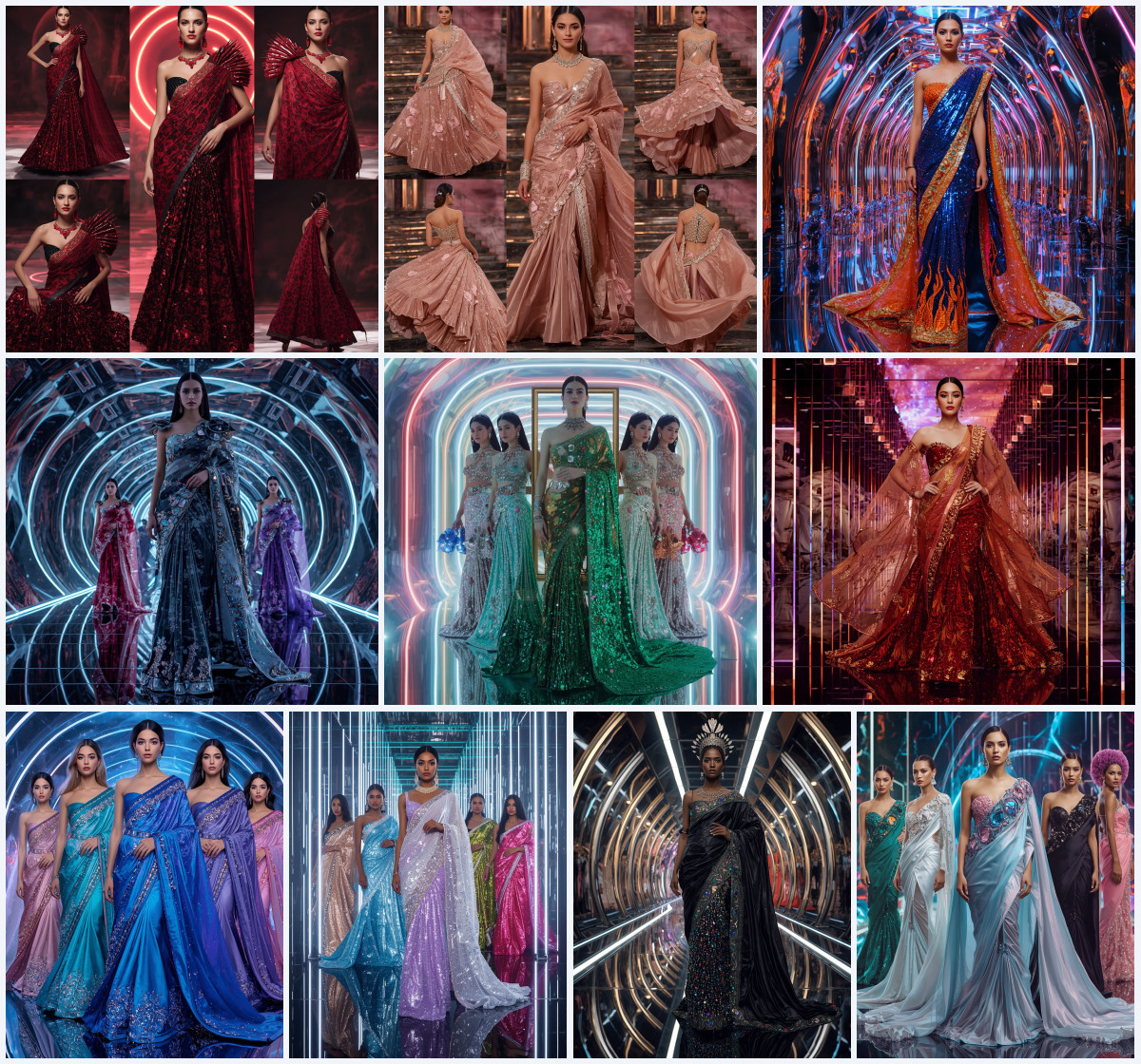 10+ Vibrant Bridal Saree AI Prompts for Radiant Wedding Photography using Gemini, Grok, and ChatGPT
