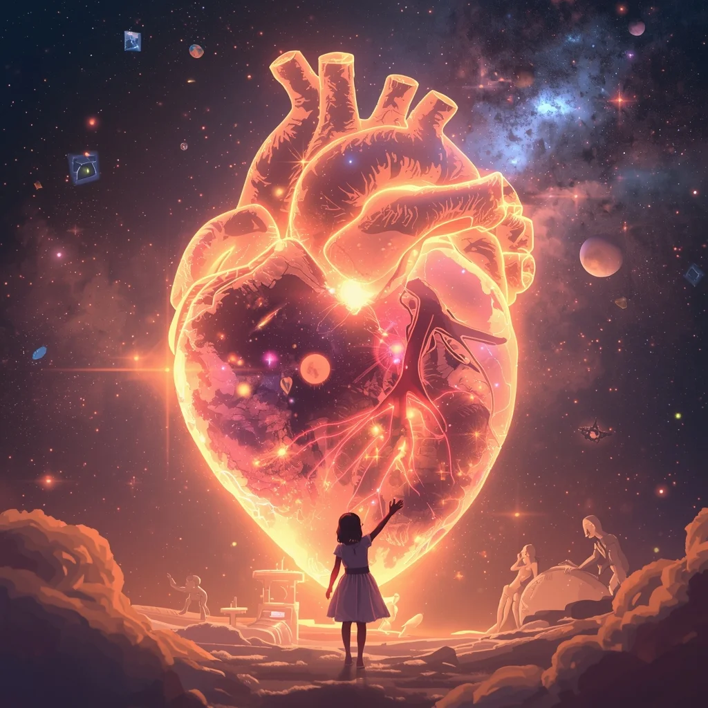 AI Art Prompts Transform Imagination into Reality – Heart of the Universe | Gemini Ai Prompt