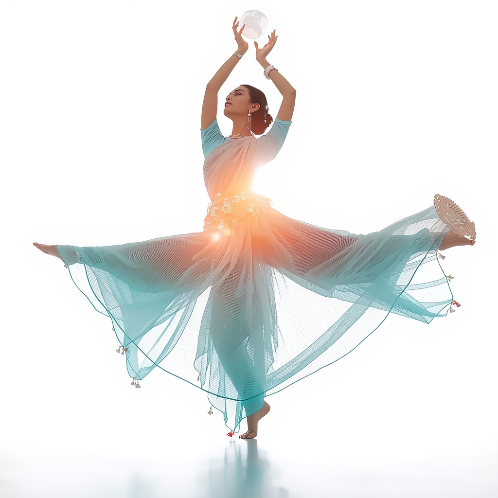 Festival Fancy Saree Graphene-Laced Anti-Gravity Web | Saree Dp Ai Prompt